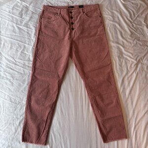 Supplies by Union Bay High Rise Corduroy Cropped Jeans Size 14 EUC